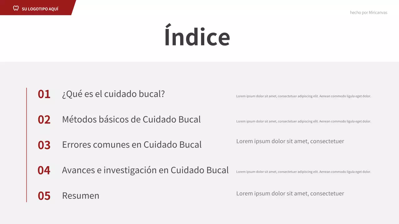 Presentación de la Guía Dental Profesional Roja