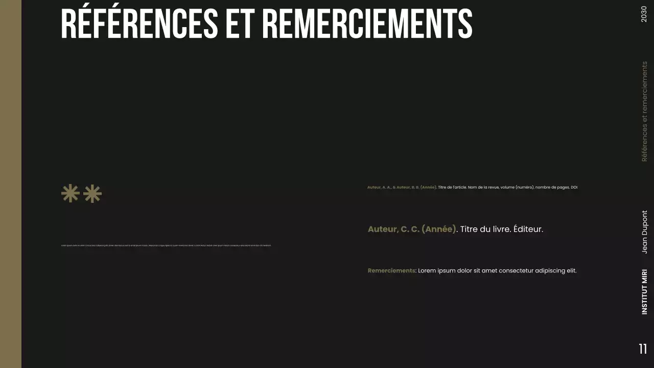 Présentation d'une proposition de recherche moderne sur l'obscurité