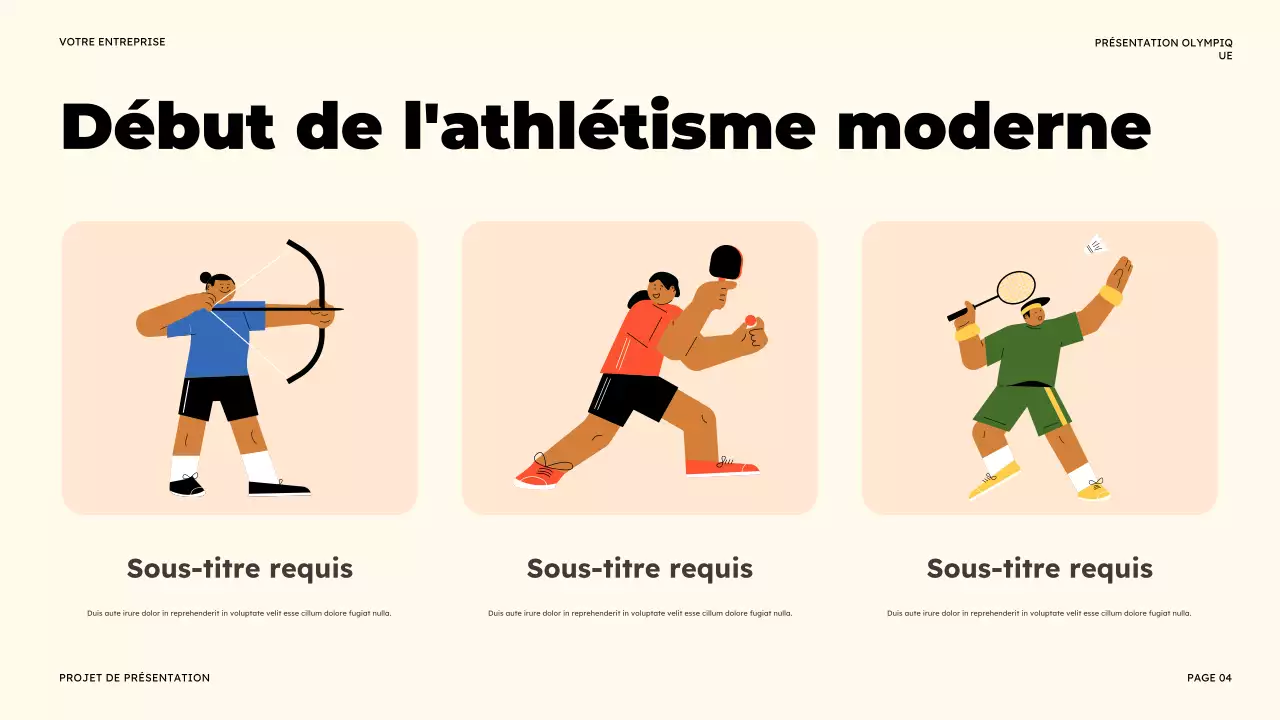 Présentation de Coral Modern Athletics