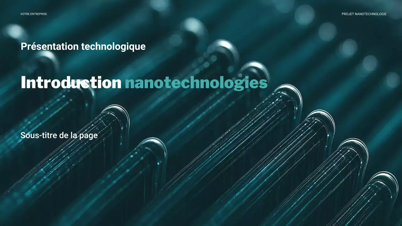Présentation de la technologie moderne Teal