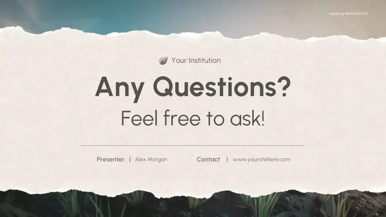 Green Modern Nature Chemistry Presentation