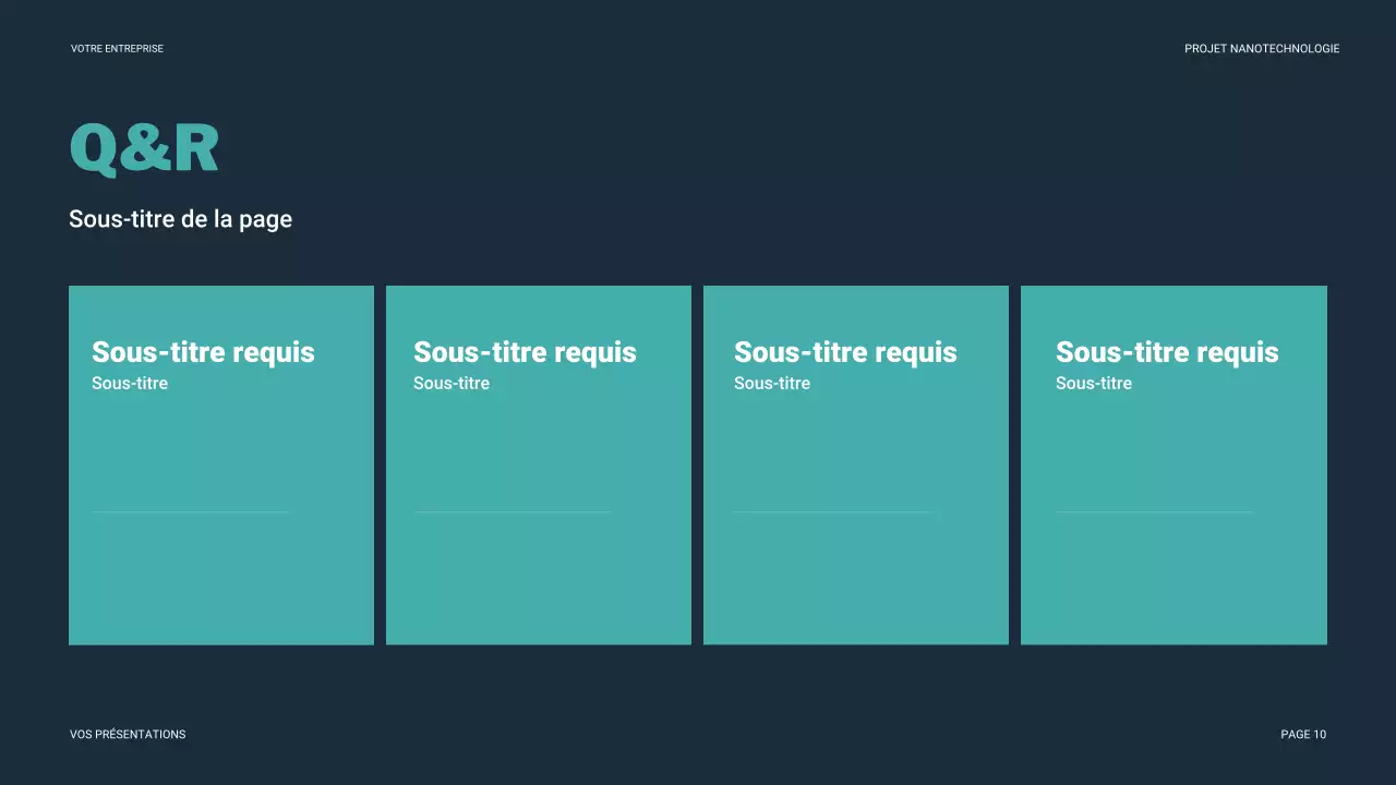 Présentation de la technologie moderne Teal