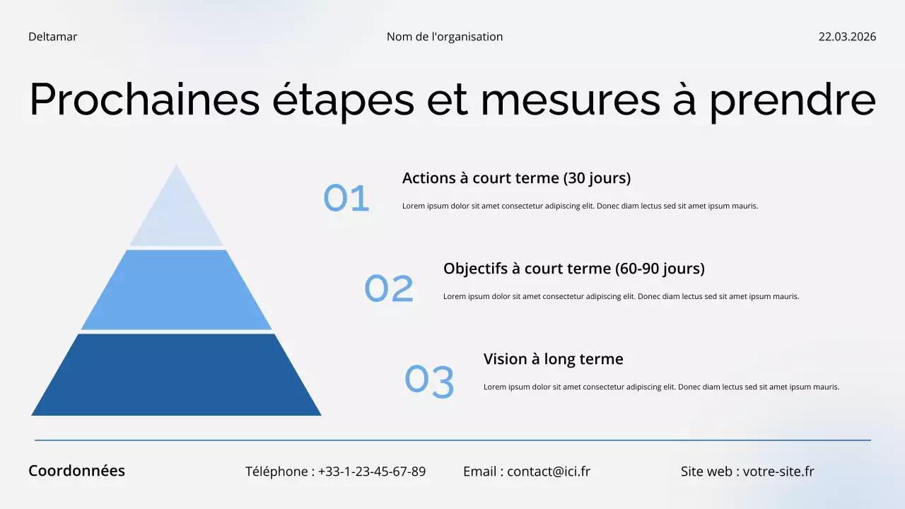 Présentation du rapport sur les tendances et les perspectives des soins de santé bleus et blancs