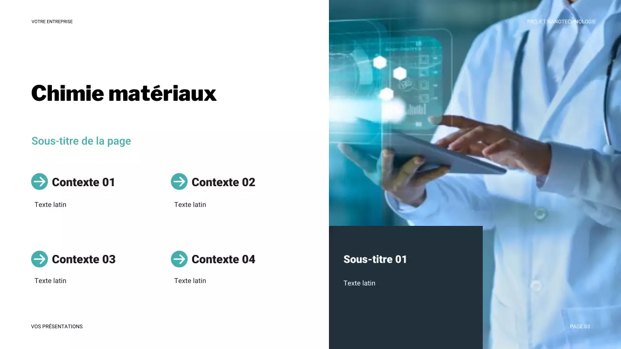 Présentation de la technologie moderne Teal