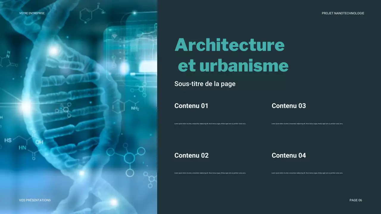 Présentation de la technologie moderne Teal
