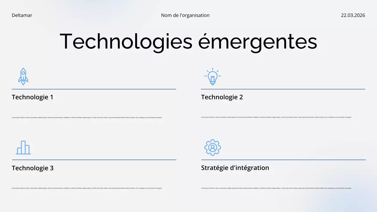 Présentation du rapport sur les tendances et les perspectives des soins de santé bleus et blancs