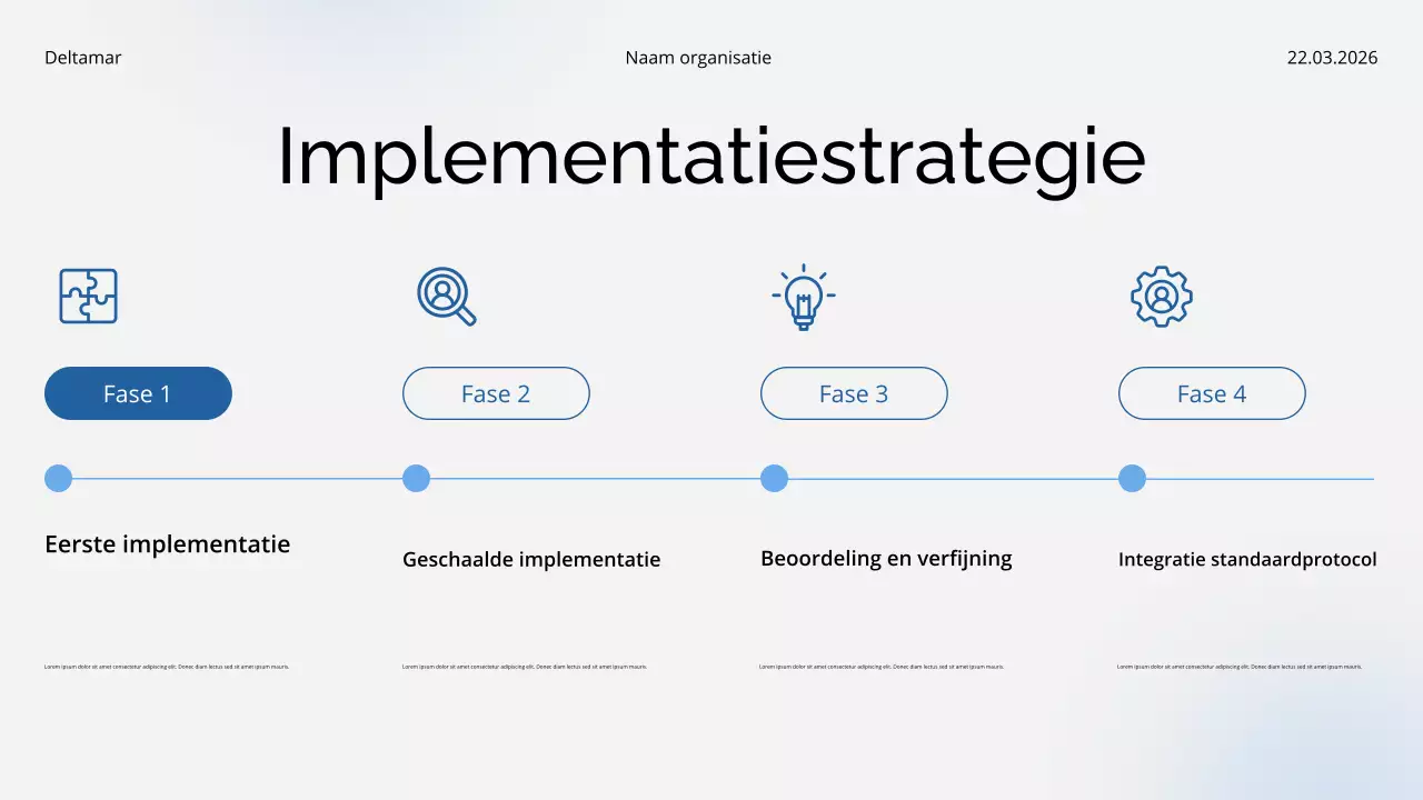 Presentatie van het rapport 'Blauw en Wit Gezondheidszorgtrends en inzichten'