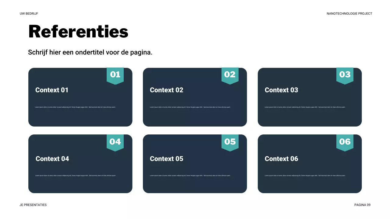 Teal Moderne Technologie Presentatie