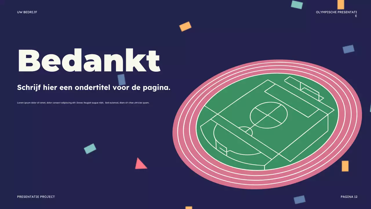 Coral Modern Athletics-presentatie