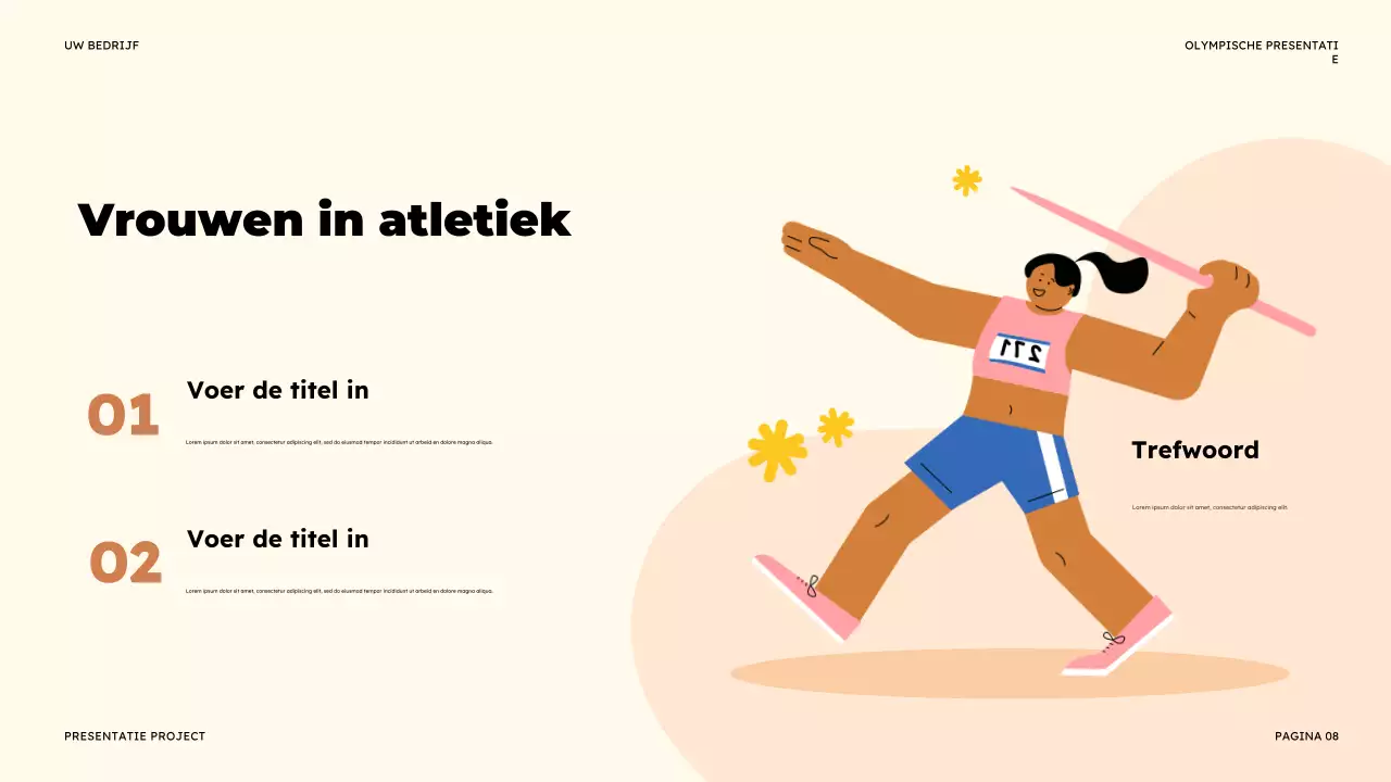 Coral Modern Athletics-presentatie