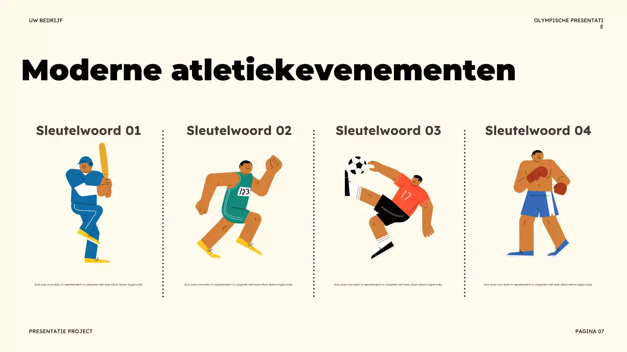 Coral Modern Athletics-presentatie
