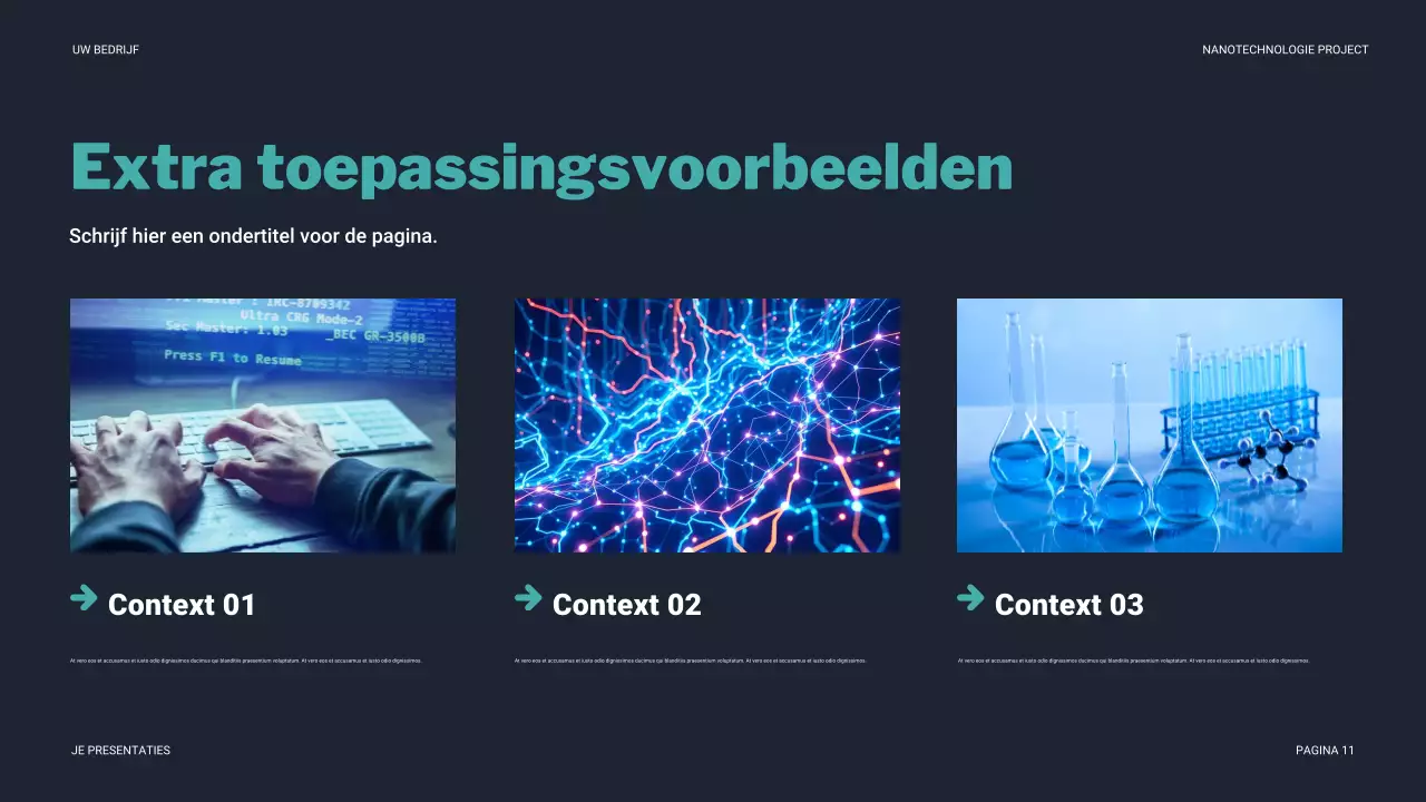 Teal Moderne Technologie Presentatie