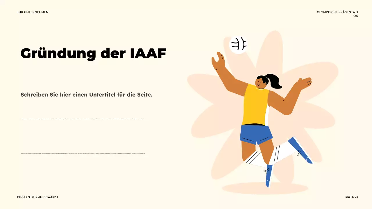 Coral Modern Athletics Präsentation