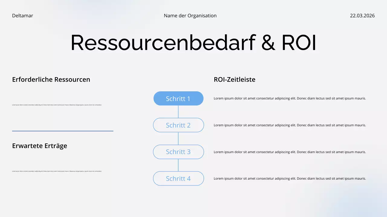 Präsentation des Blue and White Healthcare Trends and Insights Report