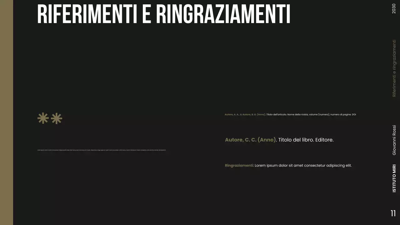 Presentazione della proposta di ricerca moderna sull'oscurità