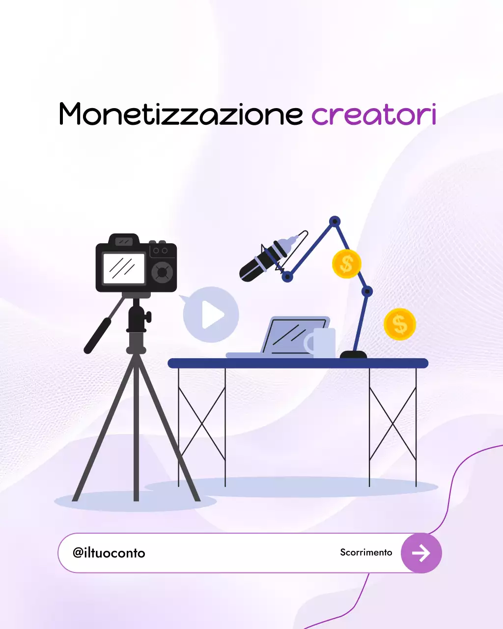 Guida per i creatori di Purple Modern: Carousel di post di Instagram