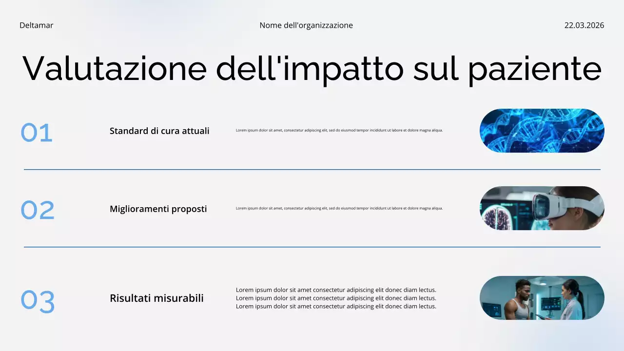 Presentazione del rapporto sulle tendenze e approfondimenti del settore sanitario blu e bianco