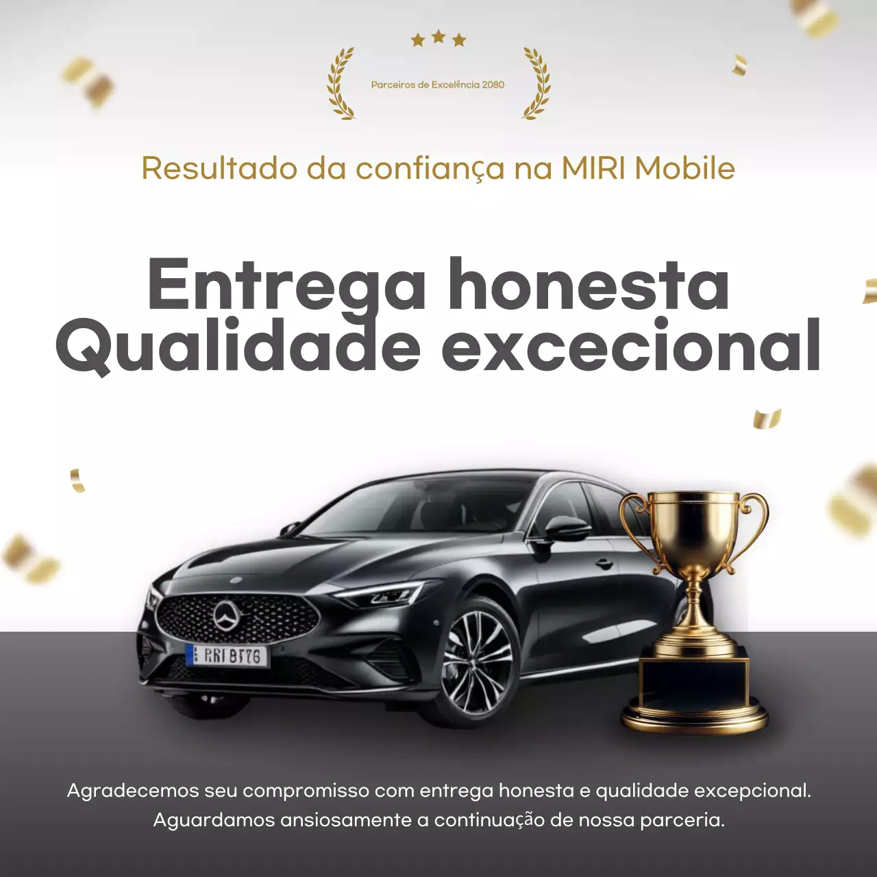 propaganda de carro de luxo preto