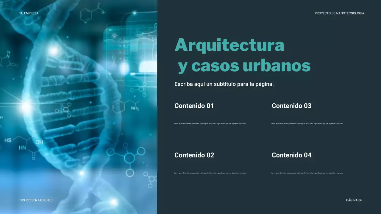 Presentación de tecnología moderna en verde azulado