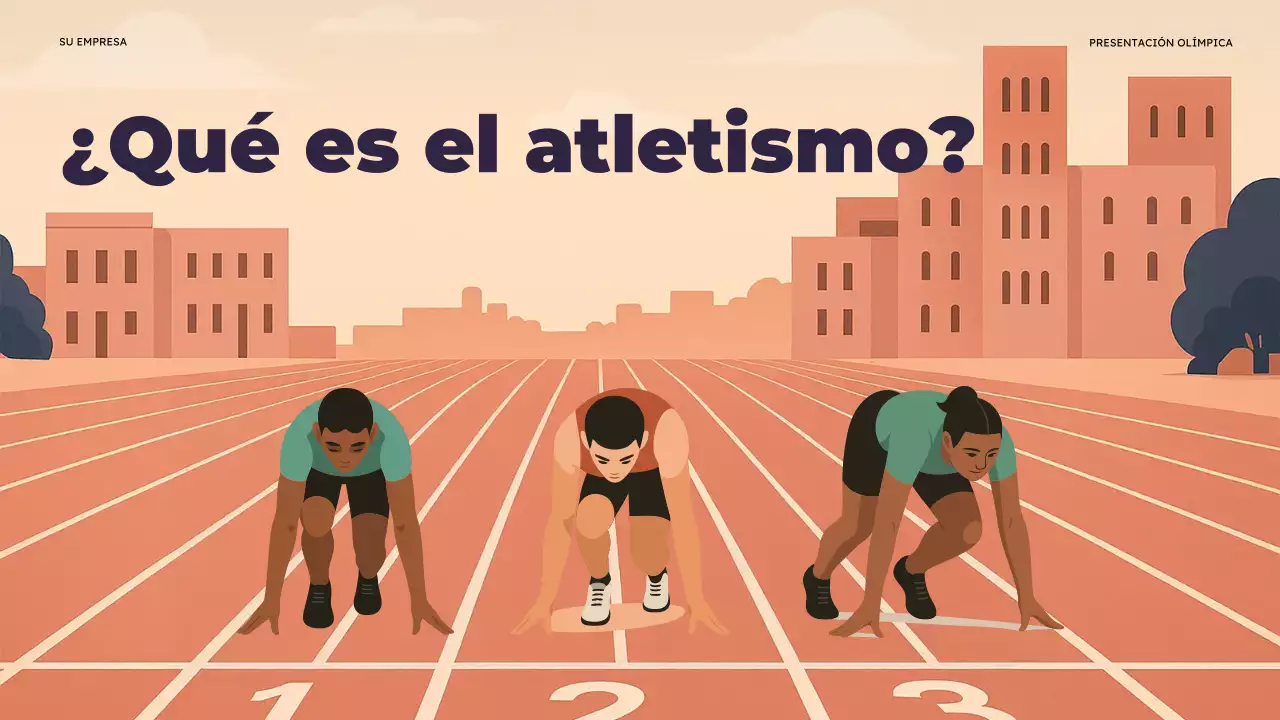 Presentación de Atletismo Moderno Coral