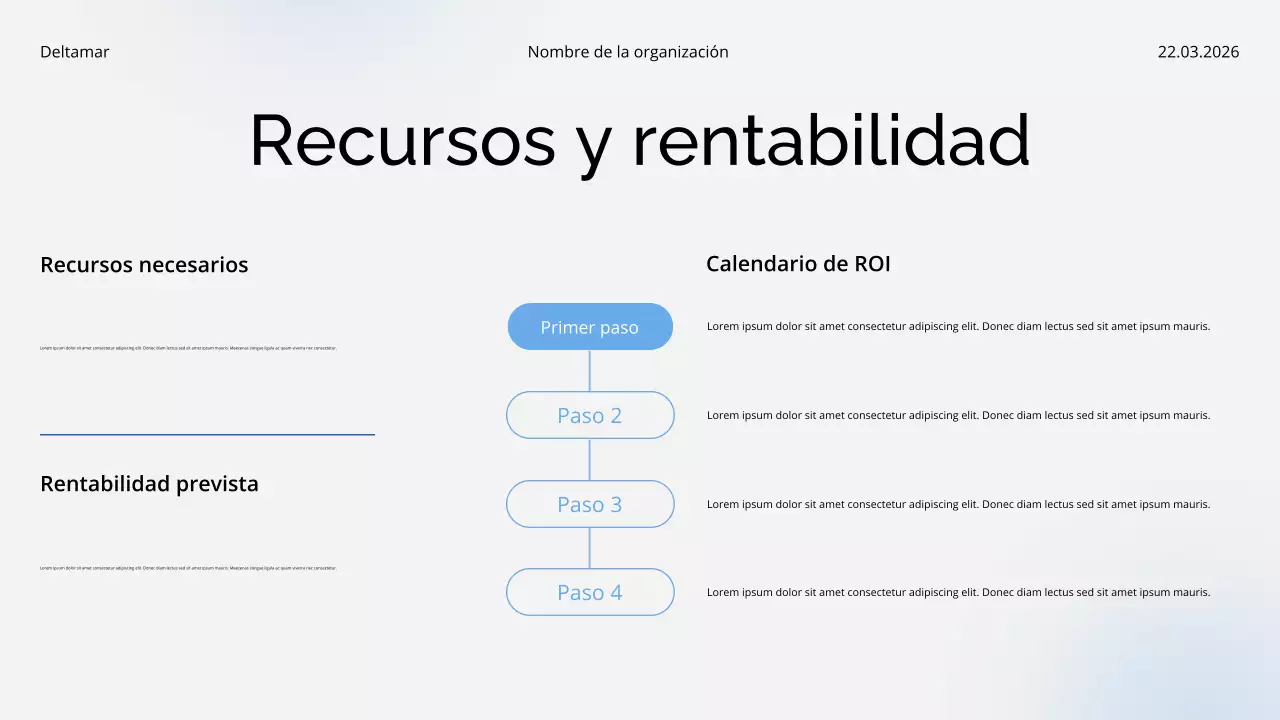 Presentación del informe sobre tendencias y perspectivas de la atención médica de Blue and White