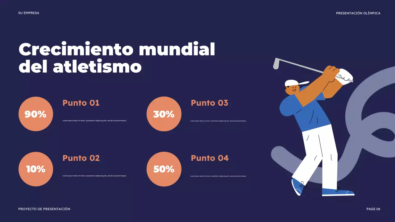 Presentación de Atletismo Moderno Coral