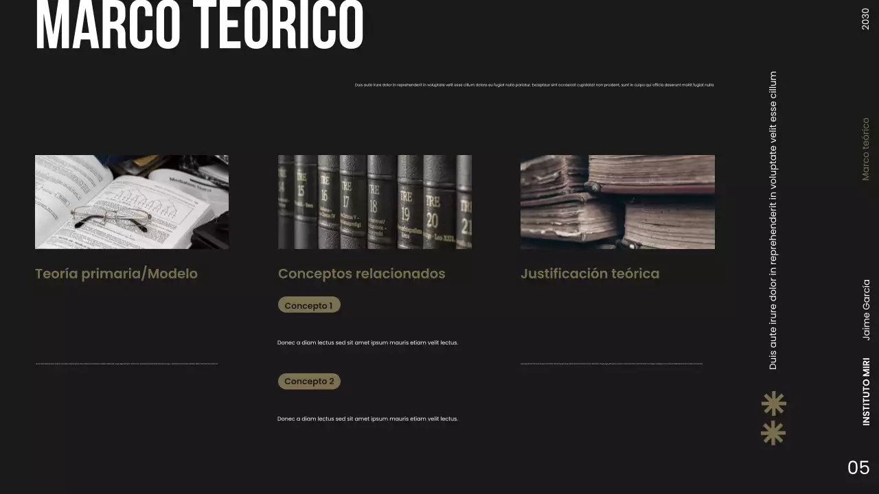 Presentación de la propuesta de investigación sobre la oscuridad moderna