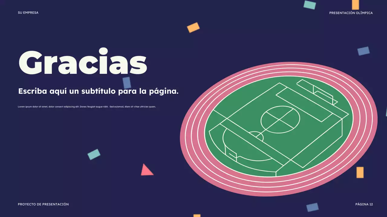 Presentación de Atletismo Moderno Coral