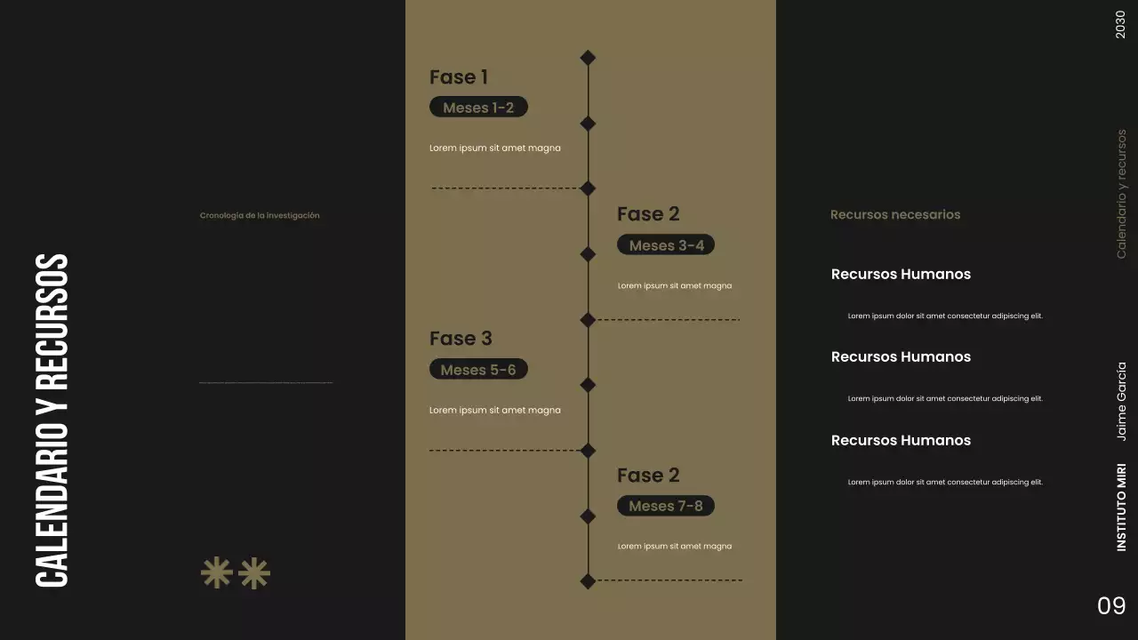 Presentación de la propuesta de investigación sobre la oscuridad moderna