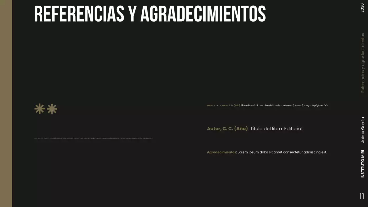 Presentación de la propuesta de investigación sobre la oscuridad moderna