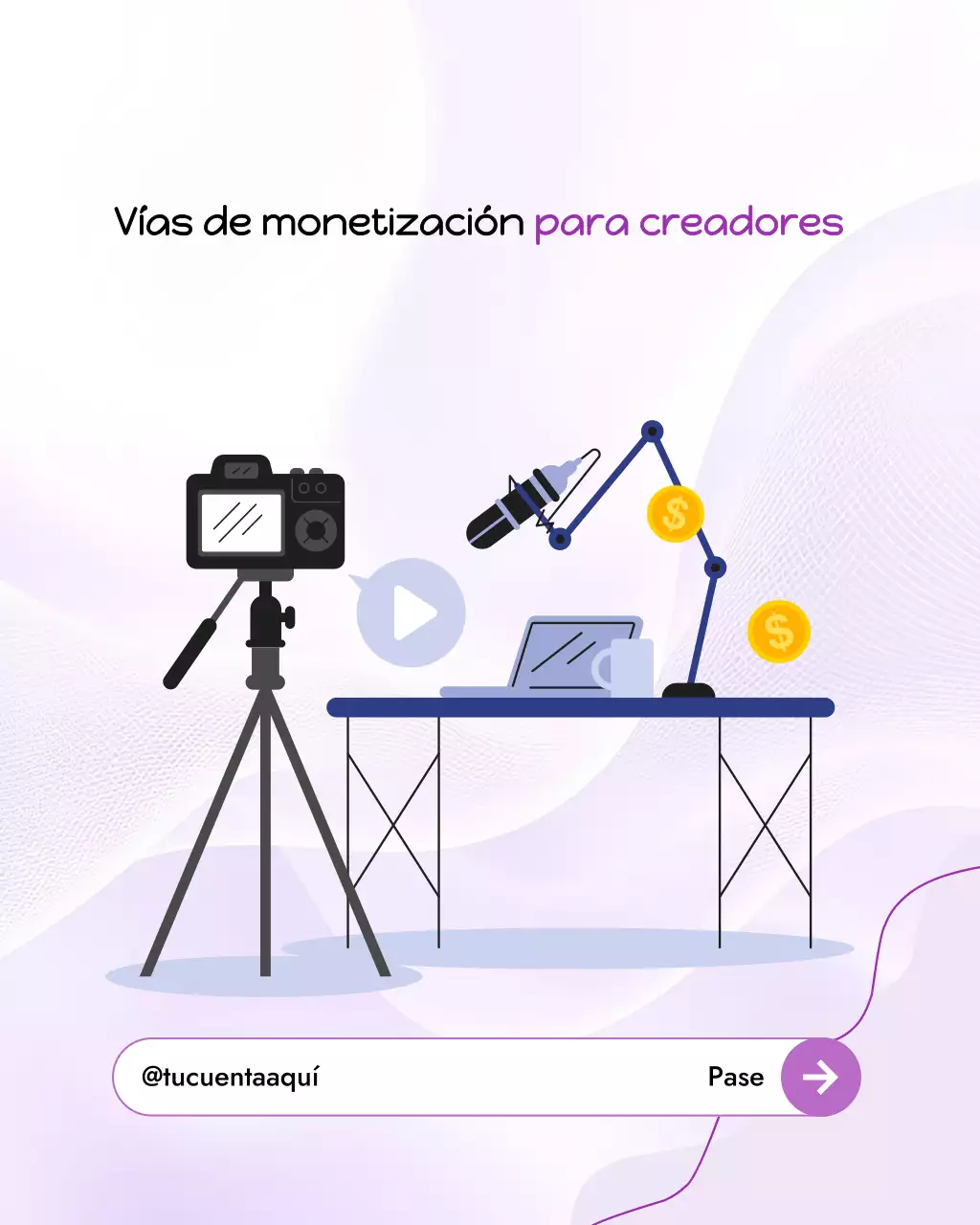 Guía para creadores de Purple Modern: carrusel de publicaciones de Instagram