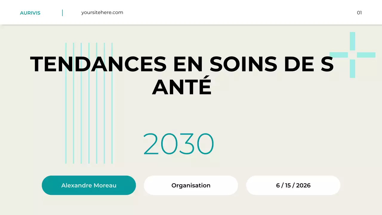 Présentation du rapport sur les tendances et les perspectives en matière de soins de santé