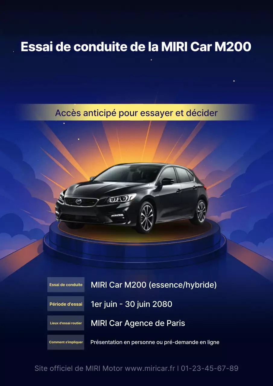 Essai routier de voitures modernes bleues