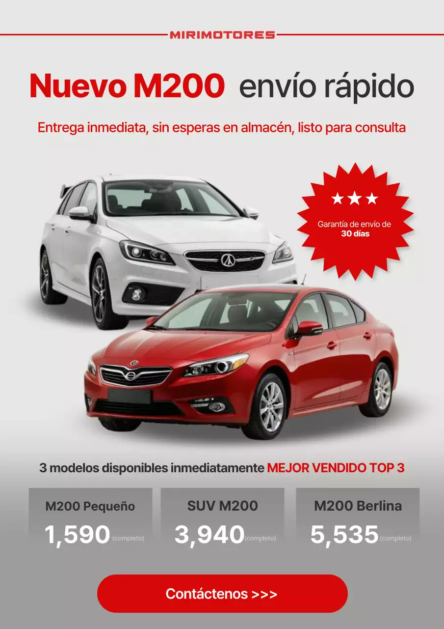 Anuncio de coche moderno gris