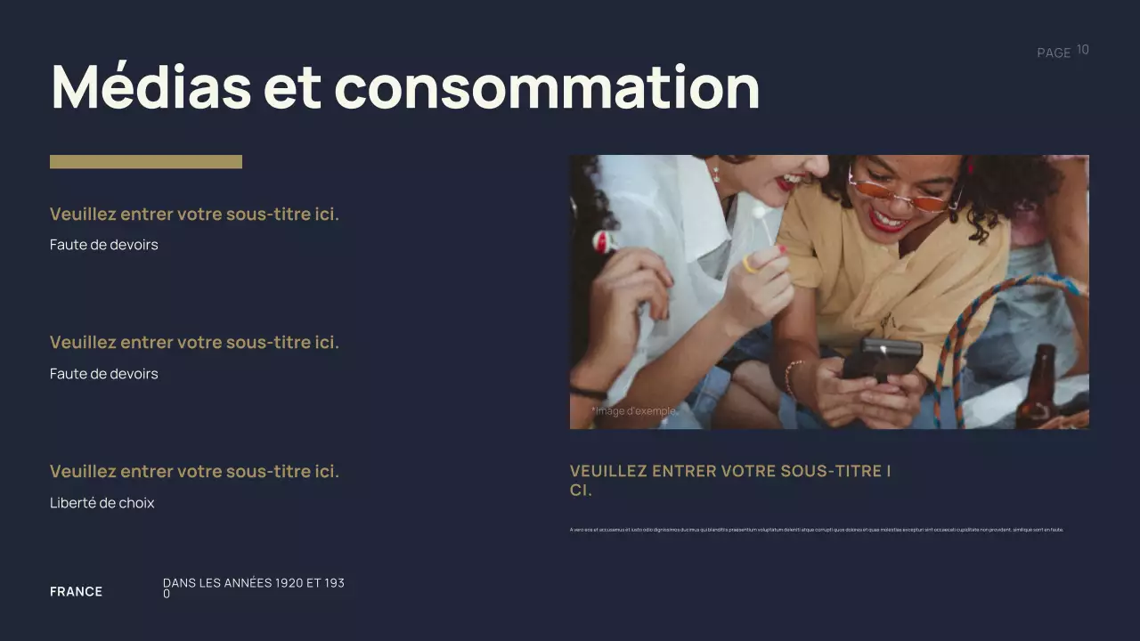 Présentation de l'histoire du vintage noir