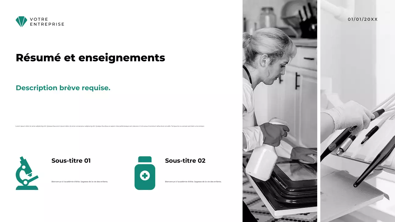 Présentation de l'assainissement vintage beige