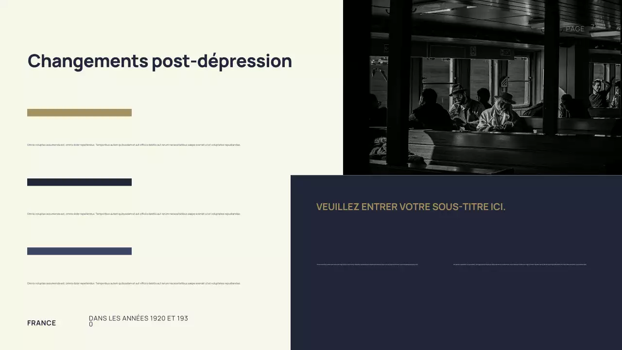Présentation de l'histoire du vintage noir