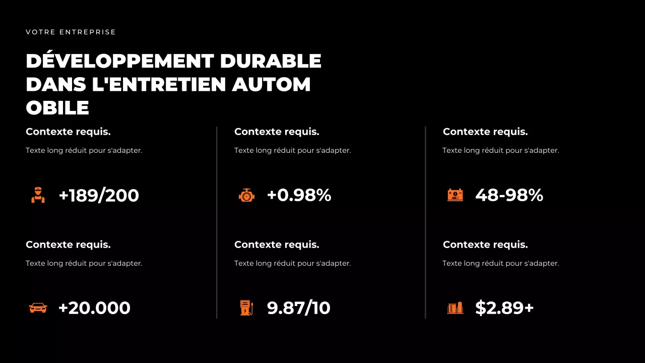 Présentation du guide des voitures modernes noires