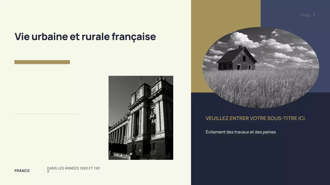 Présentation de l'histoire du vintage noir