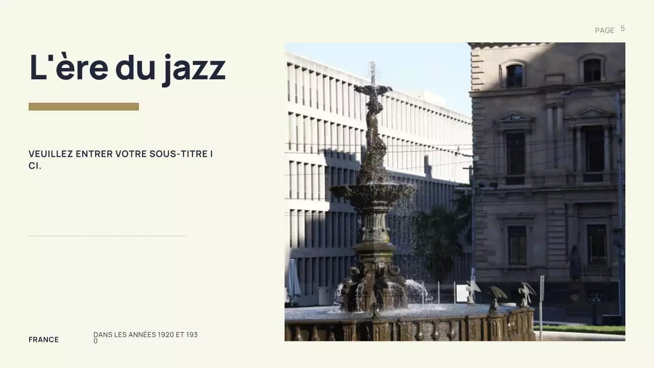 Présentation de l'histoire du vintage noir