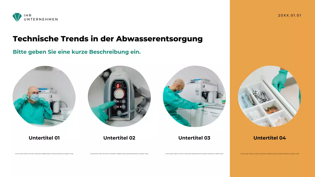 Beige Vintage Hygiene Präsentation