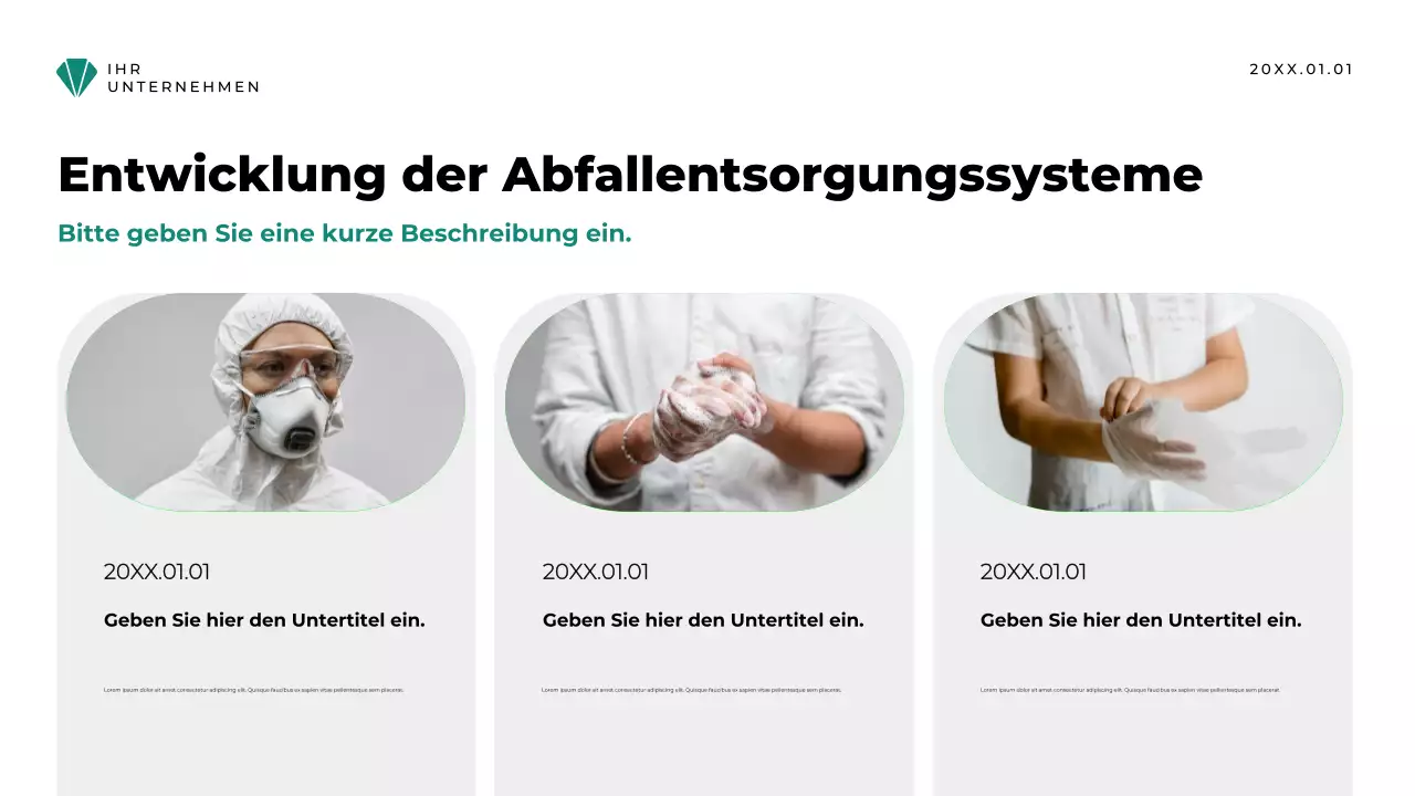 Beige Vintage Hygiene Präsentation