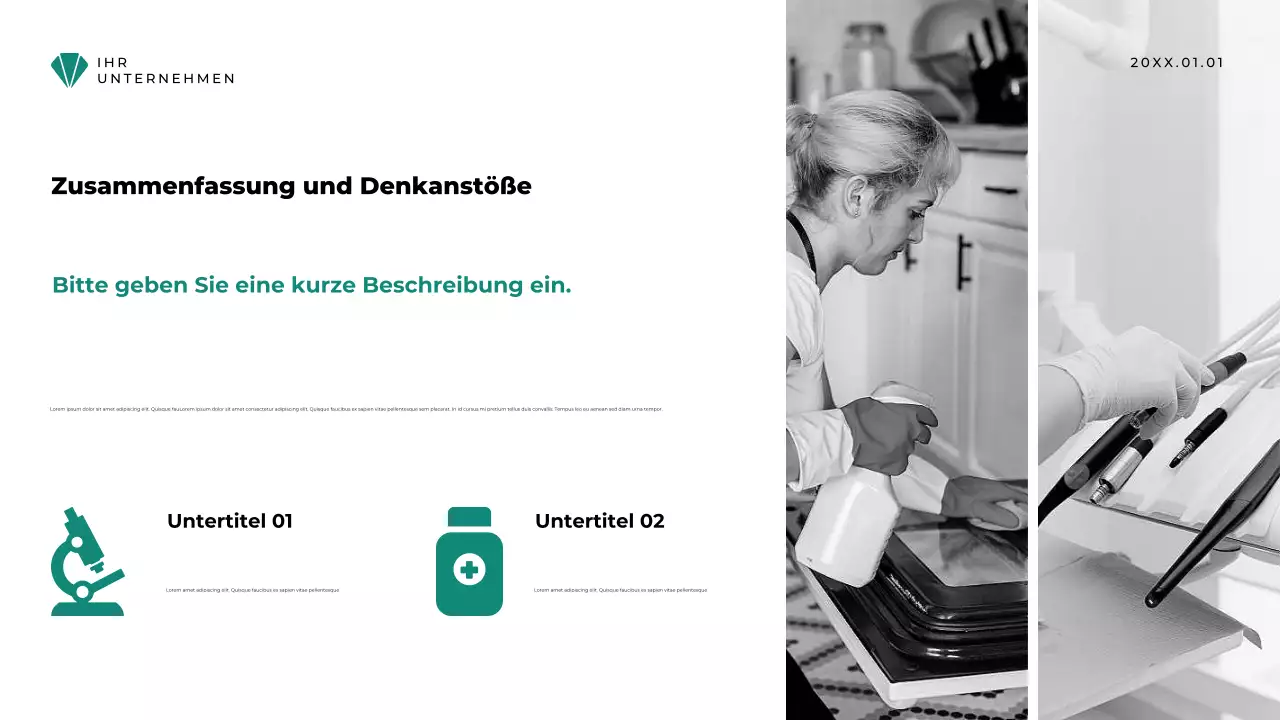 Beige Vintage Hygiene Präsentation