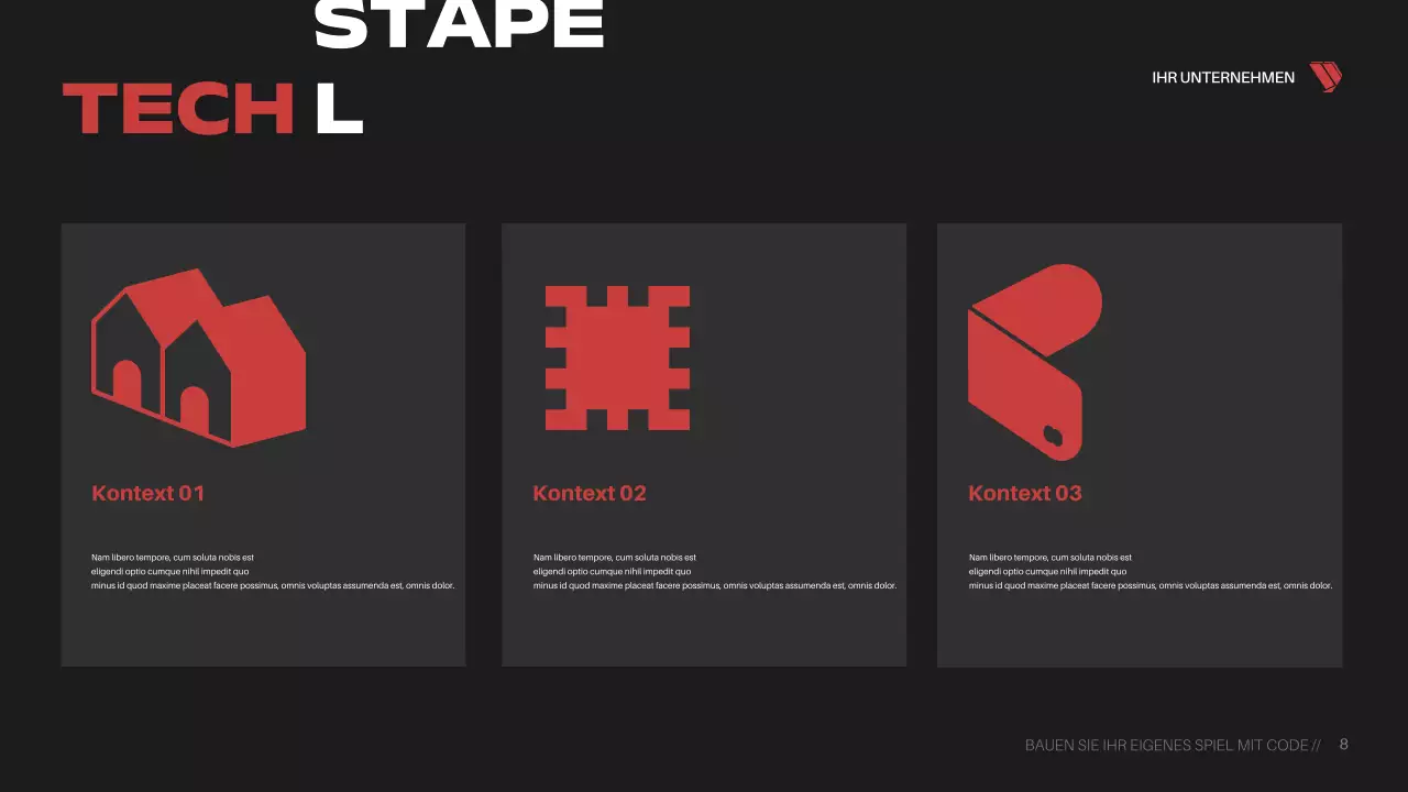 Präsentation des Red Cyber ​​Game Kurses