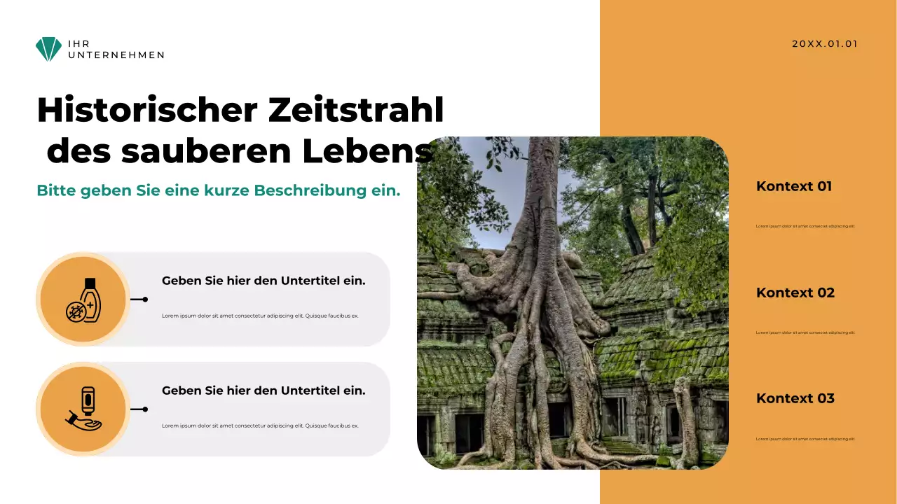 Beige Vintage Hygiene Präsentation