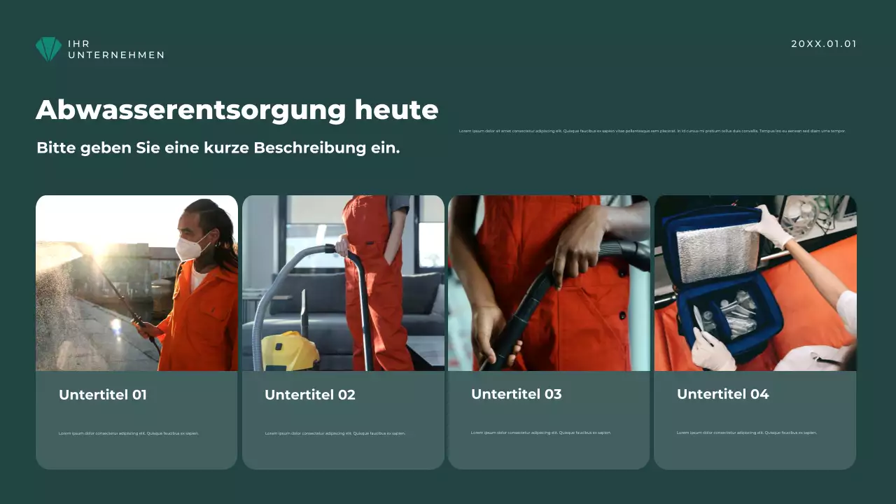 Beige Vintage Hygiene Präsentation