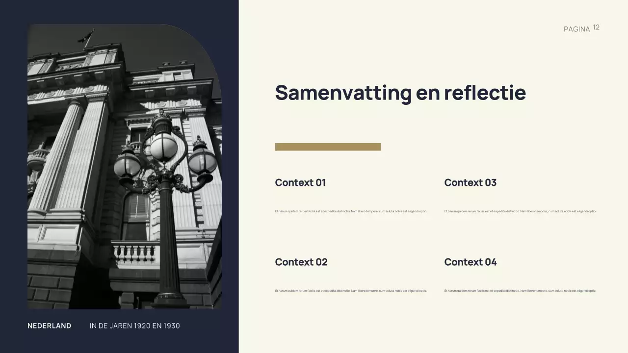 Presentatie over de geschiedenis van Black Vintage