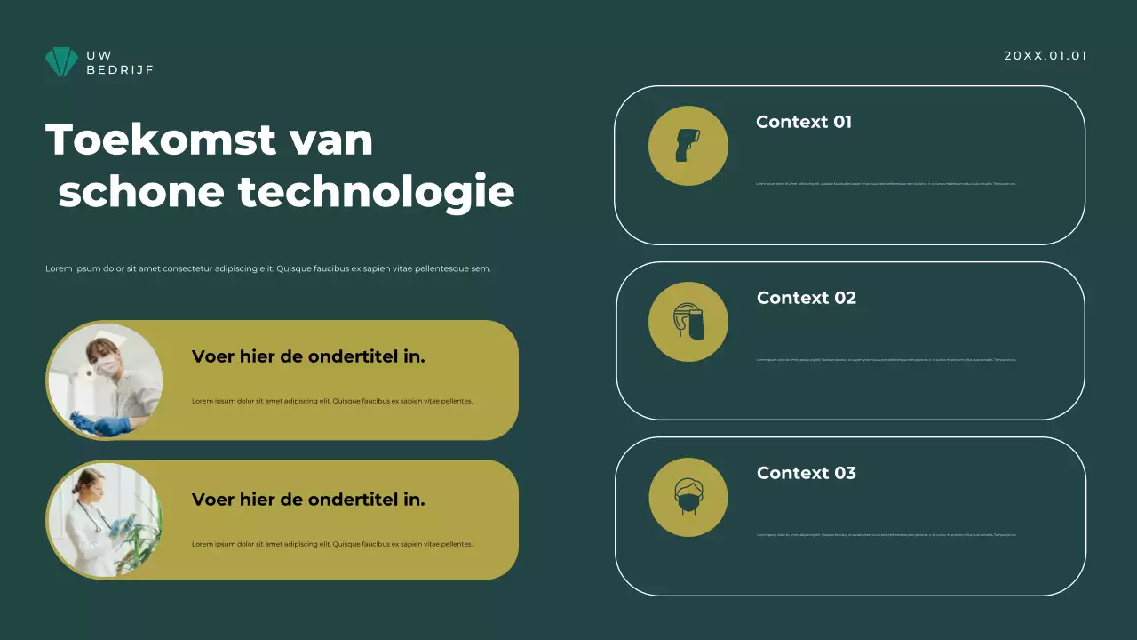 Beige Vintage Sanitair Presentatie