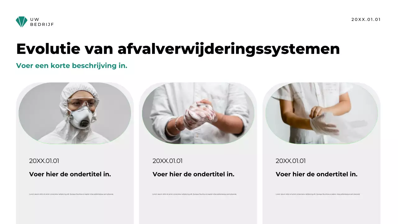 Beige Vintage Sanitair Presentatie