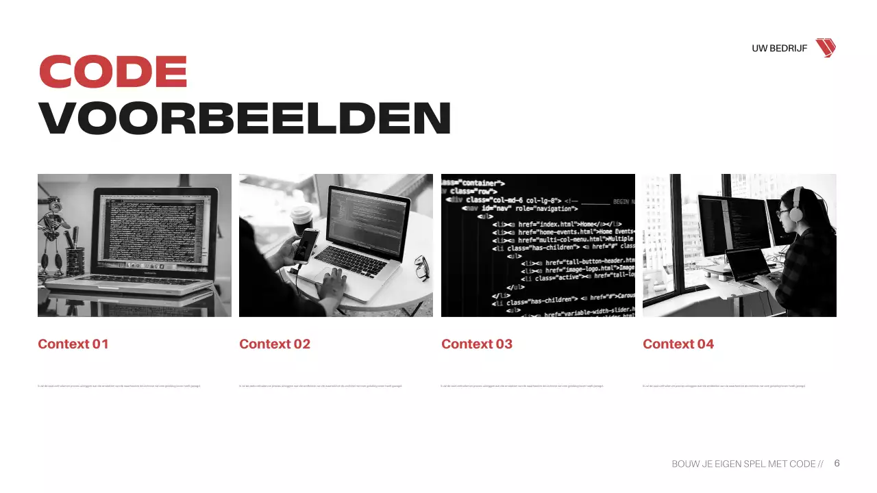 Presentatie van de Red Cyber ​​Game-cursus